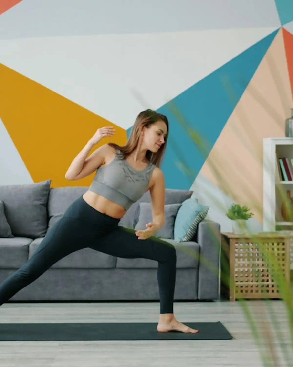 Séance de coaching sportif à domicile dans un salon de l’Eure